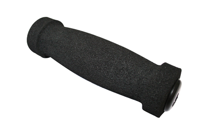 Handgrip, type 783, size Ø22 x 130 mm, foam, ATB, set 2 pcs, black 